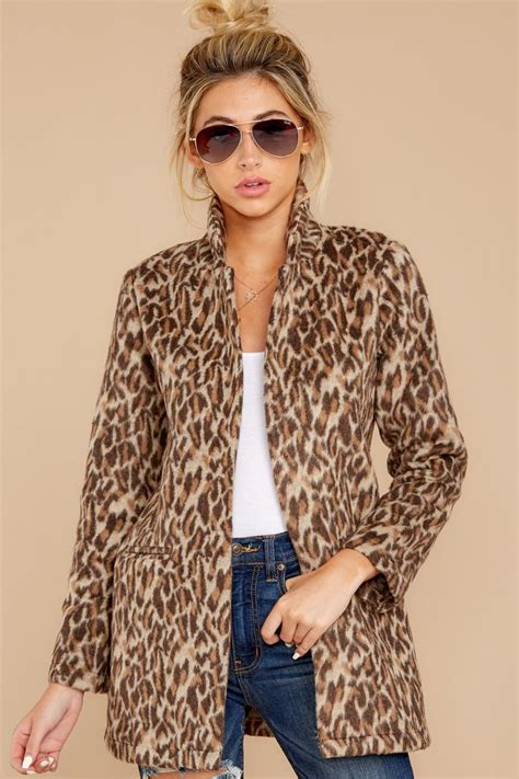 leopard print long jacket|leopard print jackets for ladies.